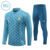 Olympique de Marseille Sweat d'Entraînement Quarter-Zip 2024-25 Bleue Pour Enfant